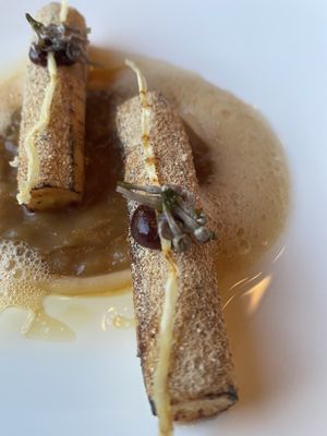 First Course   at Seven Swans in Frankfurt