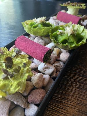 Appetizers   at Seven Swans in Frankfurt