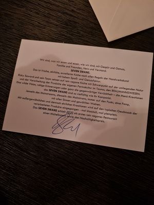   at Seven Swans in Frankfurt