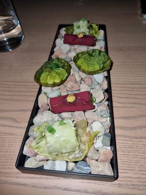 Makirolle Rosenkohl at Seven Swans in Frankfurt