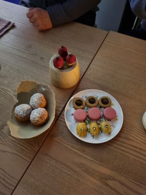 Dessert Trio at Seven Swans in Frankfurt