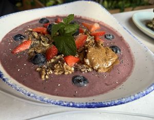 Açai berry bowl   at White Pine in London