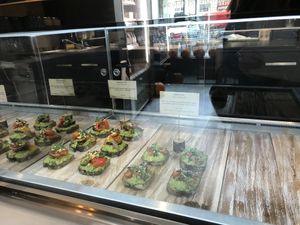 Deli open sandwiches - all vegan at White Pine in London