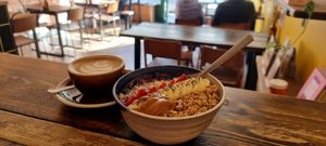Vegan acai bowl at Bean & Cole in Chester