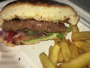 Burger at Sapori in Birkirkara