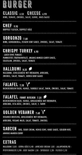 They have some vegan Burger and (sweet potatoe fries). at The Golden in Ingolstadt