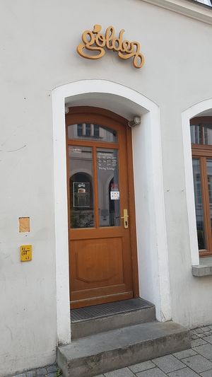 Entrance at The Golden in Ingolstadt