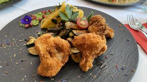 cauliflower wings at V-Bandits in Ludwigsburg