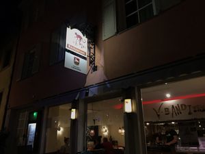 Outside at V-Bandits in Ludwigsburg