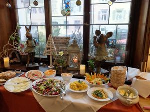 savory buffet at V-Bandits in Ludwigsburg