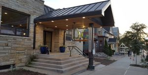 Entrance at Jerusalem Garden in Ann Arbor