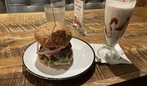   at Bareburger -  W 57th in New York City