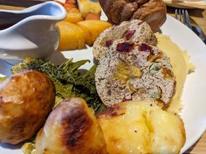 Dry, tasteless and don't trust it's vegan at The Boot and Shoe in Lancaster