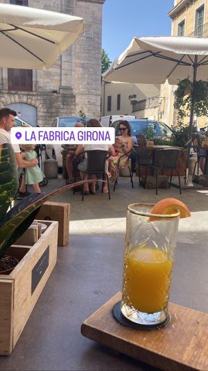   at La Fabrica in Girona