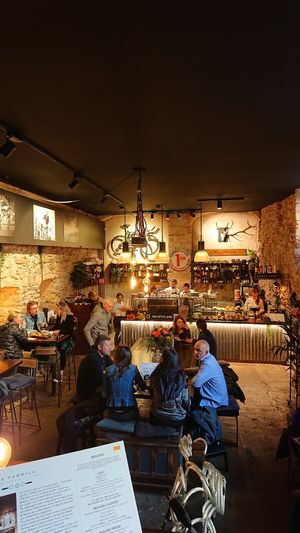 Interior at La Fabrica in Girona