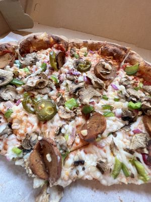 vegan cheeze is fantastic! i am coming back for sure! they have vegan cookies also!   at Pizza Pronto Oakland in Pittsburgh