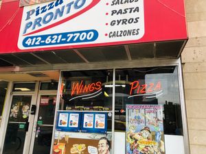 Store front  at Pizza Pronto Oakland in Pittsburgh