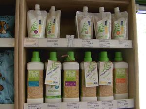 Assortmen from soap nuts at Vitaland in Lamac