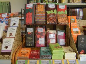 Chocolate at Vitaland in Lamac