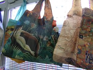 Assortment - textile bags at Vitaland in Dubravka