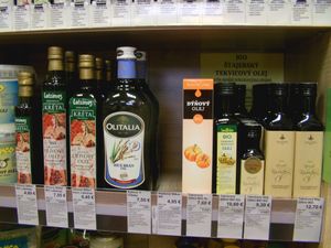 Assortment - oils at Vitaland in Dubravka