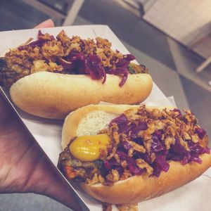 Vegan Hotdogs! at IKEA - Möbelvaruhus in Malmo