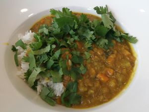 Vegan Lentils Hot Pot at Spoonery in Limhamn