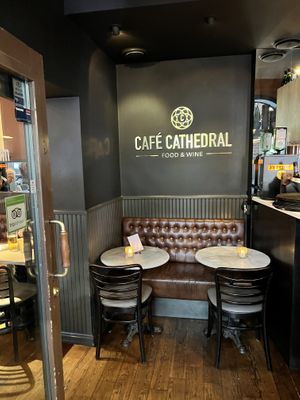   at Café Cathedral in Oslo