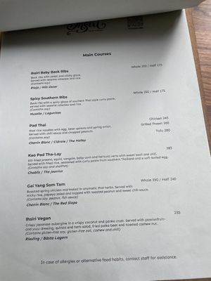 Many of the things can be made vegan if you ask - not just the one option.  at Ihsiri in Lund