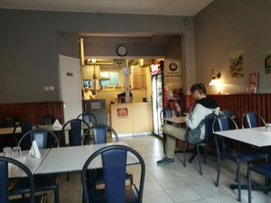 Service point at Pizzeria Kronborg in Malmo