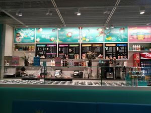 Service point at Yogiboost - Mobilia in Malmo