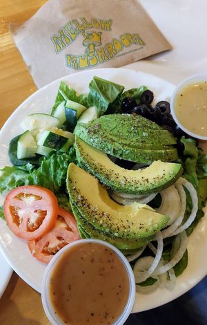 Add avocado, remove cow cheese at Mellow Mushroom in Williamsburg