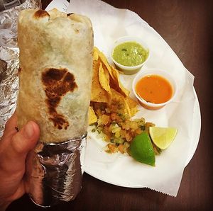 . at Ole Ole Burrito Express in Oakland