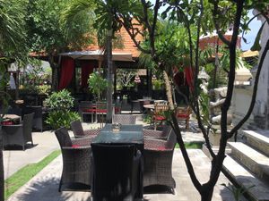 The restaurant at The Sampan in Penida Island