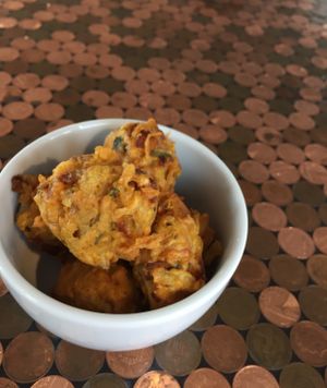 Onion Bhajis  at The Ark in Northampton