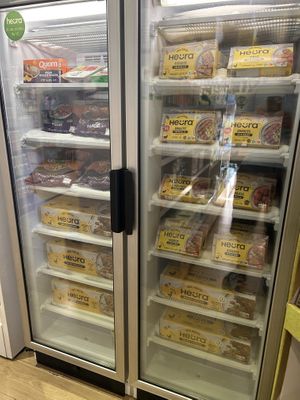 Heura vegan chicken range   at Ananda Bio in Girona