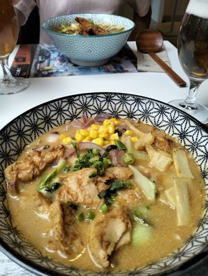 El ramen vegano :) at UDON - Chueca in Madrid