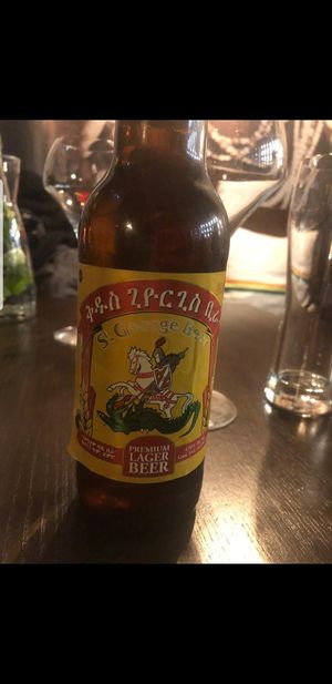 Cerveja etíope (boa) at Abyssinia in Strasbourg