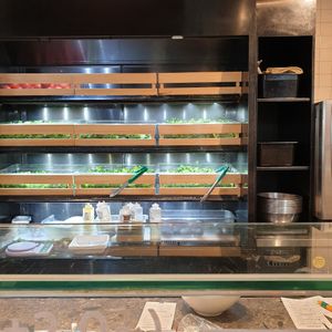 fresh greens at Pig in the Garden - Yeongdeungpo in Seoul