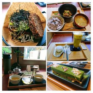 Lunch and tea time 😊 at Macha-Macha in Berlin