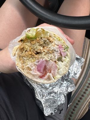 Falafel sandwich   at Olive Tree in Milford