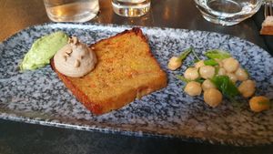 Savoury Carrot Cake at Laska in Lyon