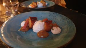 Dessert at Laska in Lyon