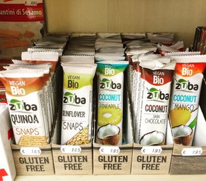Barritas veganas, sin gluten.  at Ideya Verde in Zaragoza