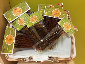 Chorizo de calabaza Calabizo. at Ideya Verde in Zaragoza