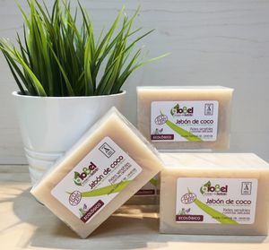 Jabón ecológico de coco, para pieles sensibles y ropa delicada.  at Ideya Verde in Zaragoza