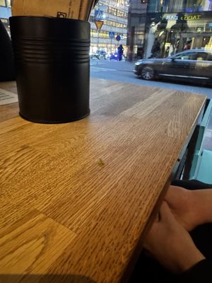 Table  at Taco Bar in Stockholm