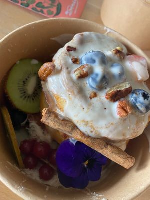 Cinnamon pancake 🥞  at Mr. Stacks in Amsterdam