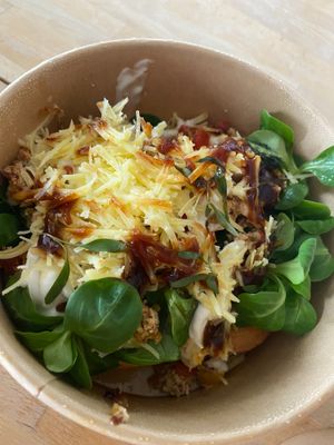 Taco pancake 🥞  at Mr. Stacks in Amsterdam