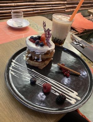 Pancakes at Mr. Stacks in Amsterdam